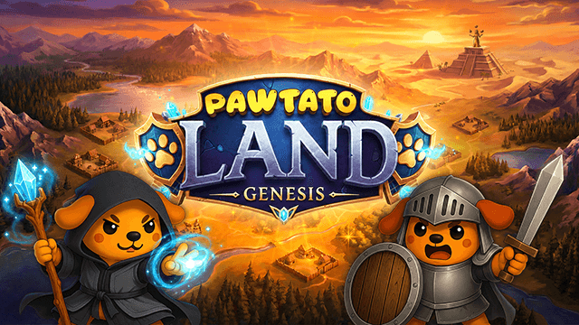 Pawtato Land | A player-driven NFT MMO game powered by $TATO.